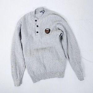 90’s NY Yankees Vintage Pullover Henley Stanley Cup Polo Long Sleeve New York